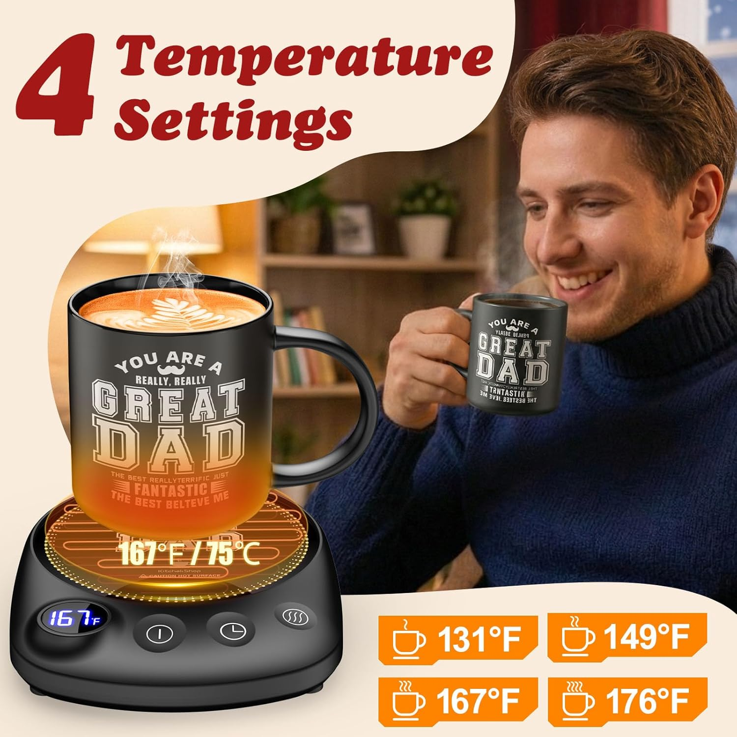 Fastest Heating Coffee Mug Warmer